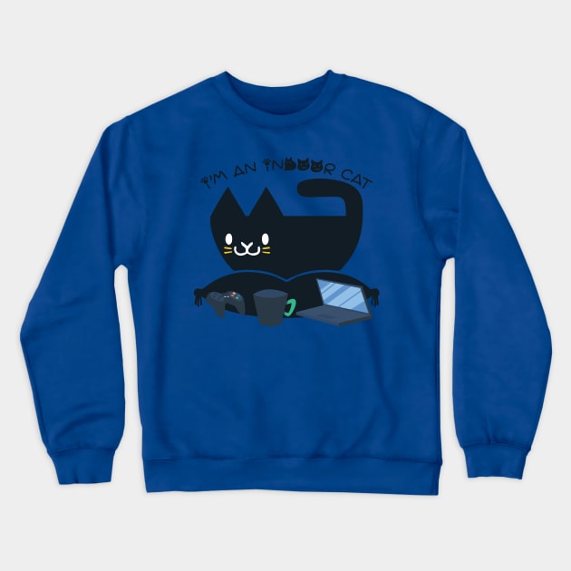 I’m An Indoor Cat Crewneck Sweatshirt by Cartel